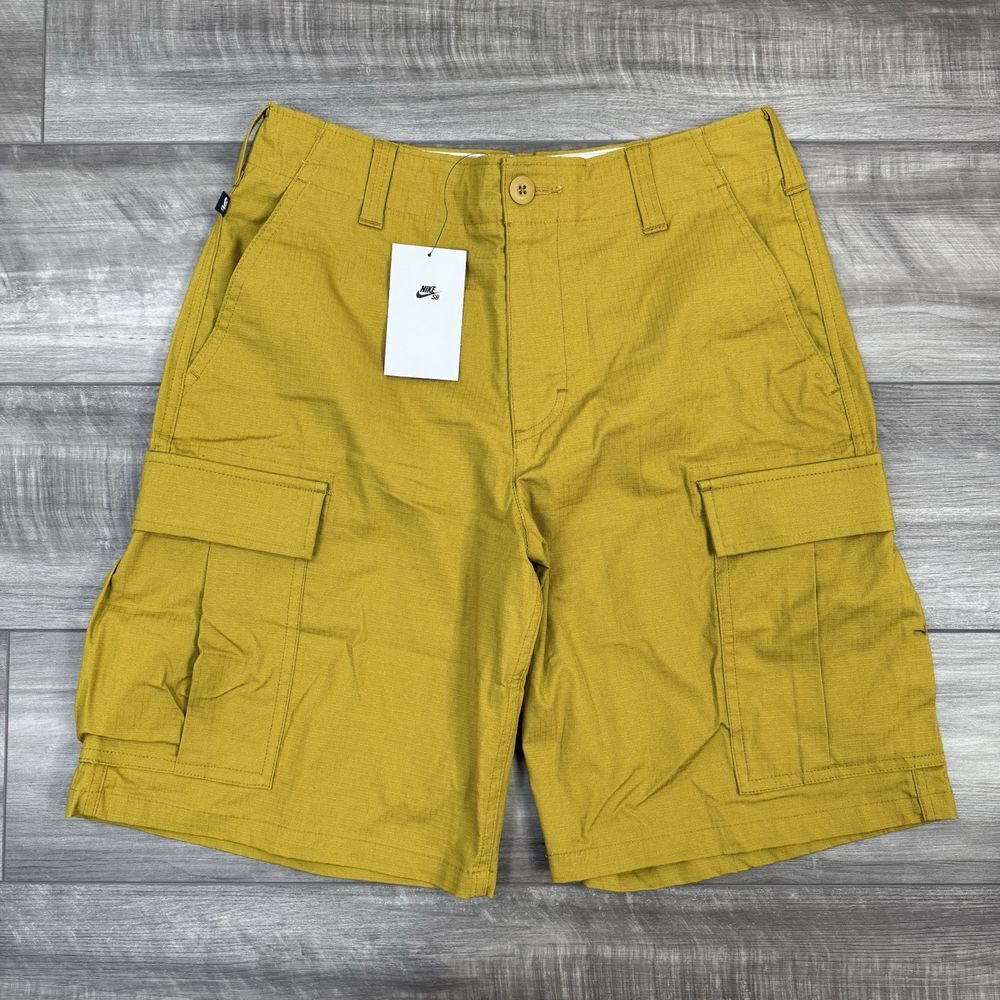 Nike SB Kearny Men's Cargo Skate Shorts Utility Bronzine Size 30 FQ0424-716 NWT‎